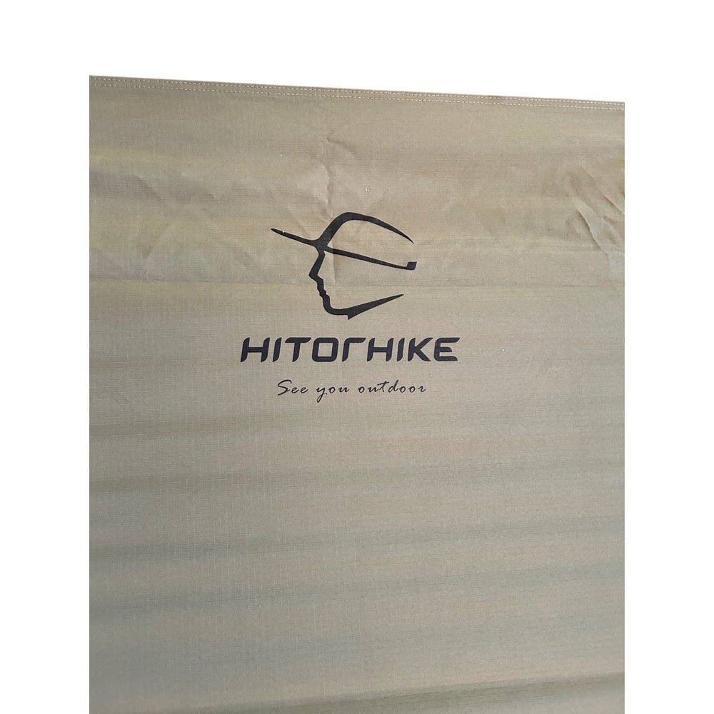HITORHIKE Portable Camping Cot Lightweight Folding Bed Olive Green with Bag - Picture 5 of 10